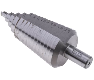 Product image for RS PRO HSS Step Drill Bit 6mm x 40mm