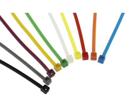 Product image for MULTIPURPOSE CABLE TIE PACK,QTY 1000