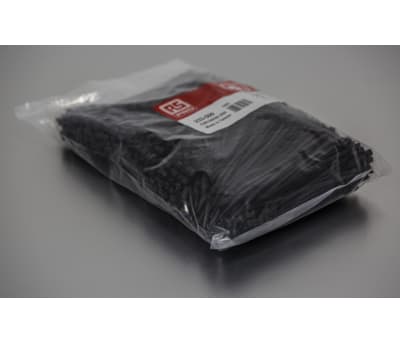 Product image for CABLE TIE,150 X 3.6,BLACK,PACK 1000