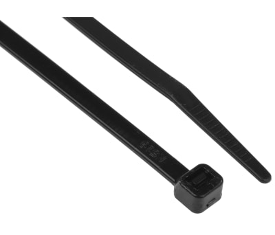 Product image for CABLE TIE,188 X 4.8,BLACK,PACK 1000