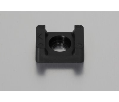 Product image for BLACK NYLON CABLE TIE CLAMP,M6 8MM