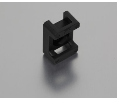 Product image for BLACK NYLON CABLE TIE CLAMP,M6 8MM