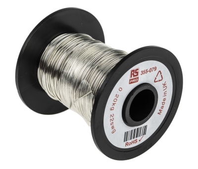 Product image for TINNED ANNEALED COPPER WIRE,22SWG 50.9M