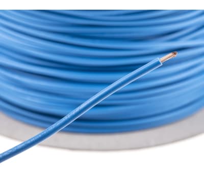 Product image for 2491X BLUE EQUIPMENT WIRE,1.5SQ.MM 100M