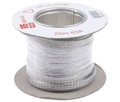 Product image for 10X2MM FLAT COPPER BRAID,63A 25M