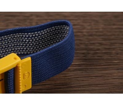 Product image for 10MM MALESTUD FULLY ADJ FABRIC WRISTBAND