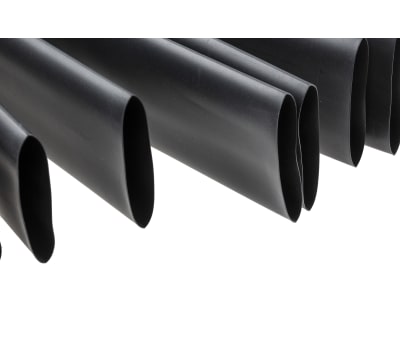 Product image for BLACK STD HEATSHRINK SLEEVE,38.0MM BORE