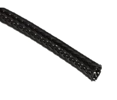 Product image for BLACK EXPANDABLE BRAIDED SLEEVE,5MM DIA