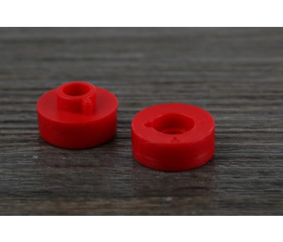 Product image for RED INSULATED TERMINAL,4MM SOCKET