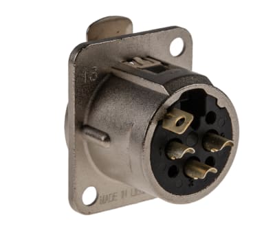 Product image for 3 WAY UNIFIED HOUSING XLR PANEL SOCKET