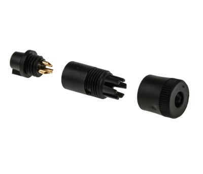 Product image for SOCKET 3 WAY CABLE WITH STRAIN RELIEF