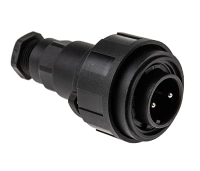 Product image for IP68 2 WAY CABLE PLUG,10A