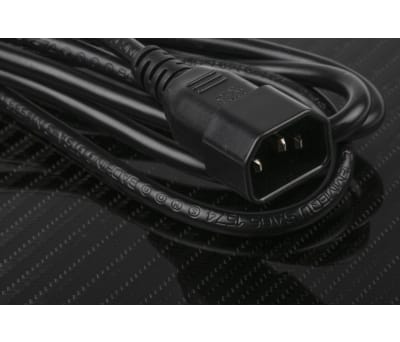 Product image for POWER CORD C13 TO C14 2M