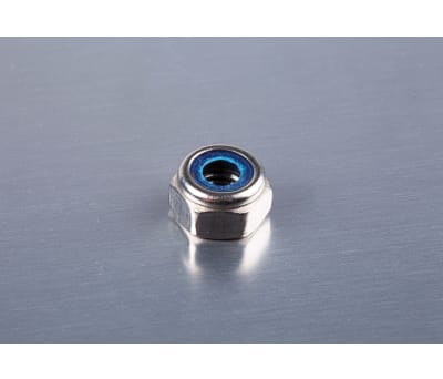 Product image for A2 STAINLESS STEEL SELF LOCKING NUT,M6