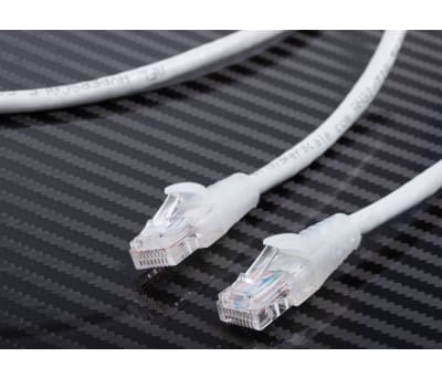 Product image for PATCH CORD CAT 5E UTP PVC 1M GREY