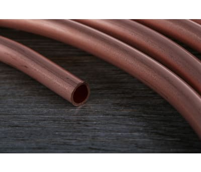 Product image for ANNEALED COPPER TUBE,10M L X 8MM OD