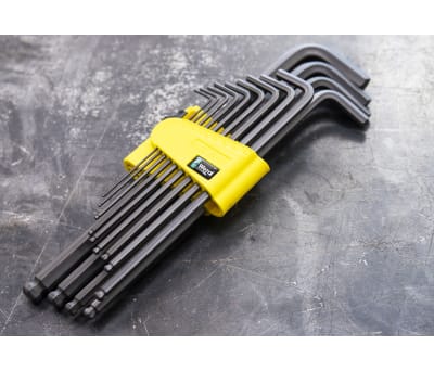 Product image for  HEX KEY SET 0.05"-3/8" LONG BALLEND