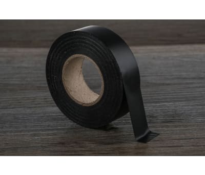 Product image for PVC INSULATING TAPE BLACK 33MX19MM