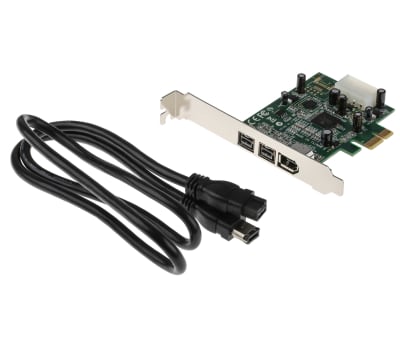 Product image for 3 PORT PCI-E 1394B FIREWIRE 800 CARD