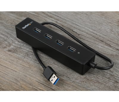 Product image for 4 PORT SUPERSPEED PORTABLE USB 3.0 HUB