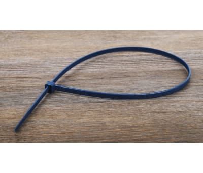 Product image for METAL CONTENT TIE 400X4.6MM BLUE