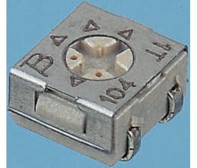 Product image for 3314J SMT top adj cermet trimmer,20K 4mm