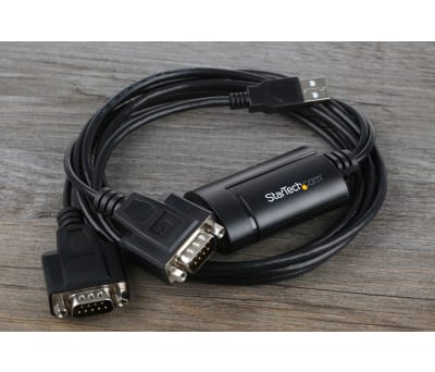 Product image for USB TO SERIAL ADAPTER - 2 PORT - COM POR