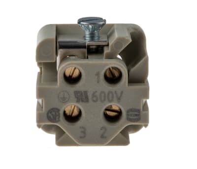 Product image for HAN(R) A 3P+E SOCKET INSERT,10A 230/400V