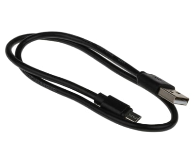 Product image for 50CM USB 2.0 A M - MICRO B M CABLE - BLA