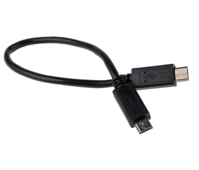 Product image for USB OTG CABLE - MICRO USB TO MICRO USB -