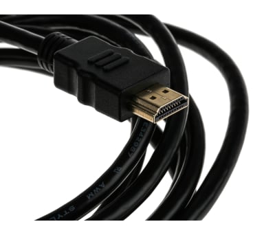 Product image for RS PRO Male DisplayPort to Male HDMI Display Port Cable, 1080p, 3m