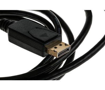 Product image for RS PRO Male DisplayPort to Male HDMI Display Port Cable, 1080p, 3m
