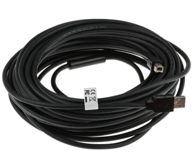 Product image for 15M / 50 FT ACTIVE USB 2.0 A TO B CABLE