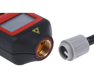 Product image for RS PRO Tachometer Best Accuracy ±0.05% + 1 digit - Contact, Non Contact LCD