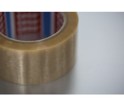 Product image for CLEAR HEAVY DUTY PVC TAPE,66M L X 50MM W