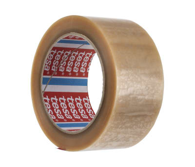 Product image for CLEAR HEAVY DUTY PVC TAPE,66M L X 50MM W