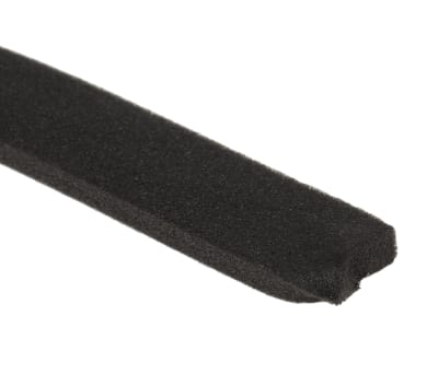 Product image for BLK PVC FOAM SEALING STRIP,15M L X25MM W