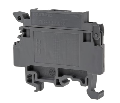 Product image for LEVER-ACTION DIN RAIL FUSE TERMINAL