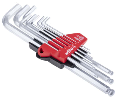 Product image for HEX-KEY SET BALLPOINT 1,5-10MM