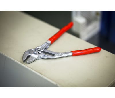 Product image for KNIPEX(R)PLIER WRENCH,178MM L 0-35MM JAW