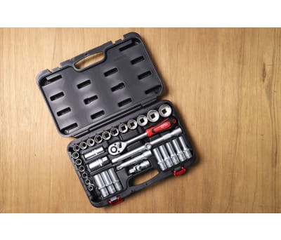 Product image for RS PRO 32 Piece , 1/2 in Socket Set