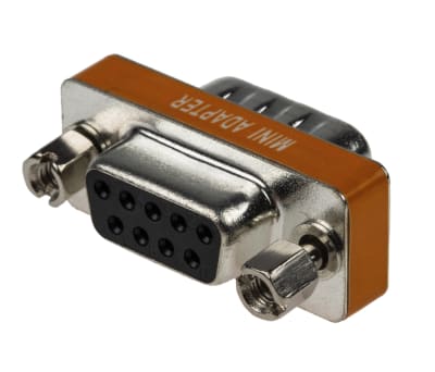 Product image for NULL MODEM SUB-D 9 POINT ADAPTER