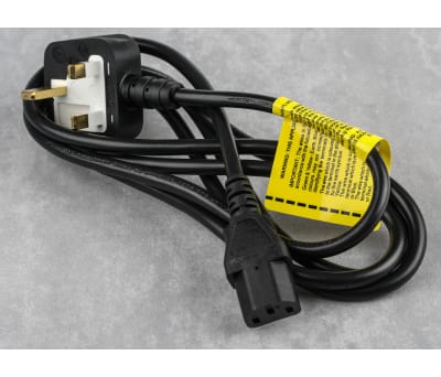 Product image for POWER CORD C13 TO UK BS1363 2M