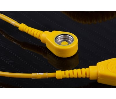 Product image for 10MM STUD-STUD CORD,1.8M L 1MEG COIL