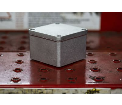 Product image for DIECAST ALUM ENCLOSURE, 87X87X61MM