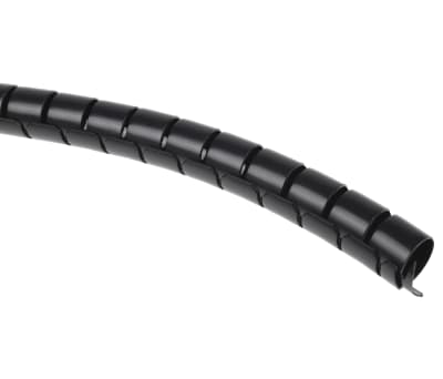 Product image for BLACK SLIT HARNESS WRAP,20MM DIA