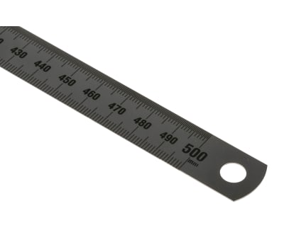 Product image for Kleffmann & Weese 500mm Stainless Steel Metric Ruler