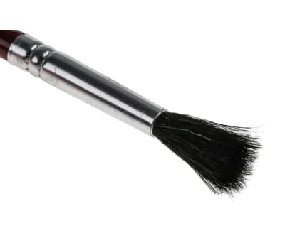 Cottam Thin 6.4mm Fibre Paint Brush with Round Bristles