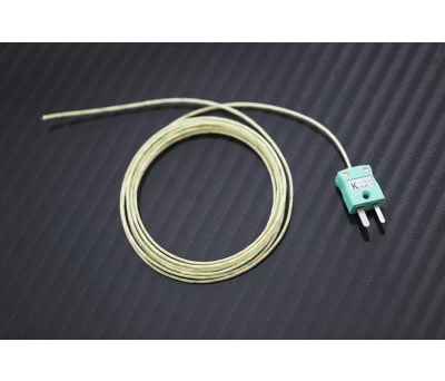 Product image for K GLASS MIN FITTED PLUG THERMOCOUPLE,2M