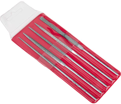 Product image for 5 PIECE DIAMOND NEEDLE FILE SET,140MM L